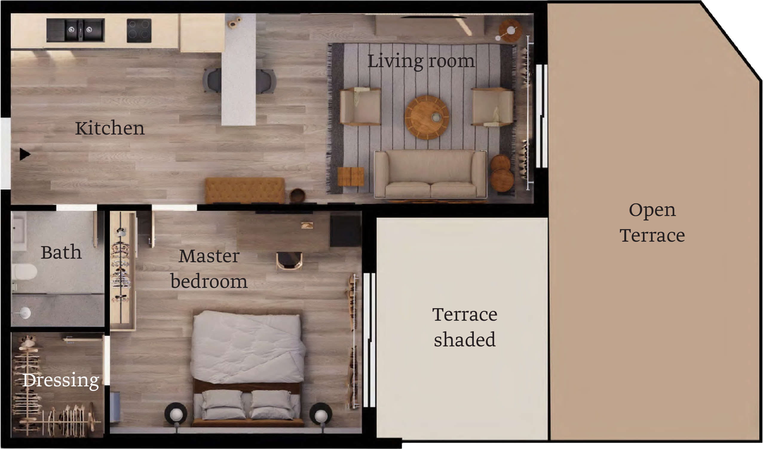 Apartment floor plan